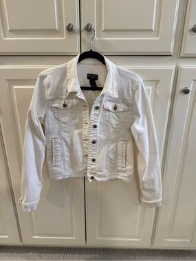 Polo Jeans Ralph Lauren White Denim Jacket